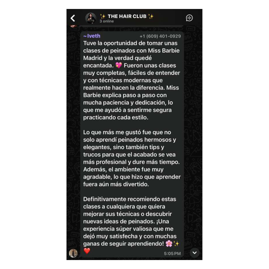 La Biblia del Peinador Exitoso by Barbie Madrid (Mini)