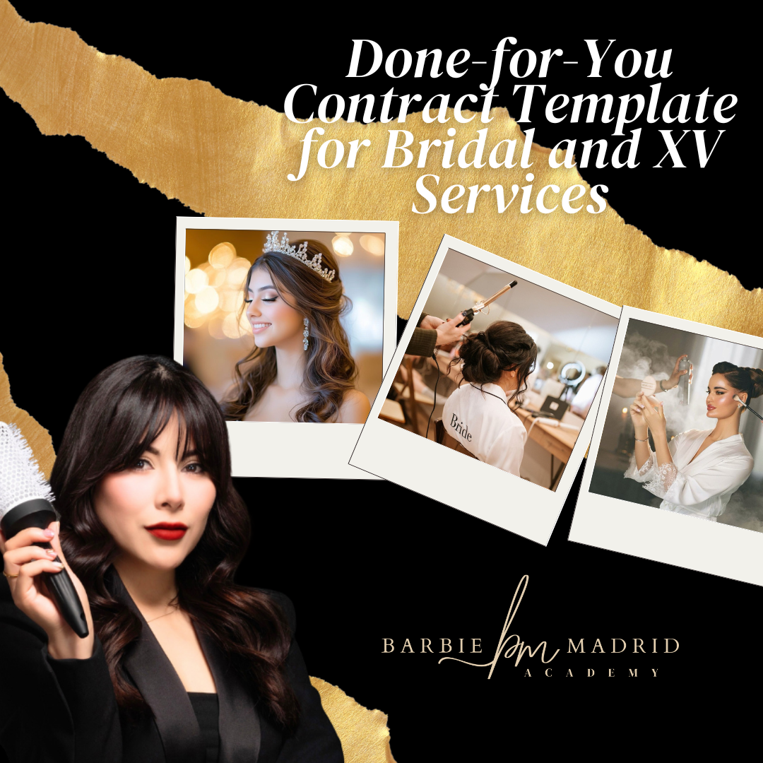 Done-for-You Contract Template for Bridal and XV Services [ENG]