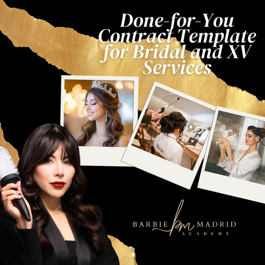 Done-for-You Contract Template for Bridal and XV Services [ENG]